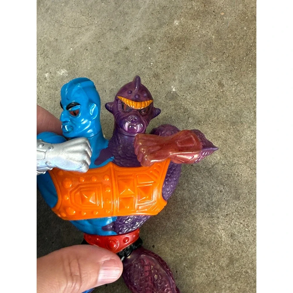 Vintage 1984 Mattel Masters of the Universe Two-Bad Action Figure MOTU He-Man